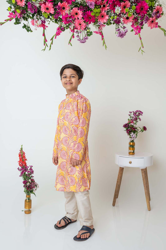 Paisley print kurta