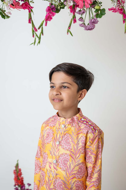 Paisley print kurta