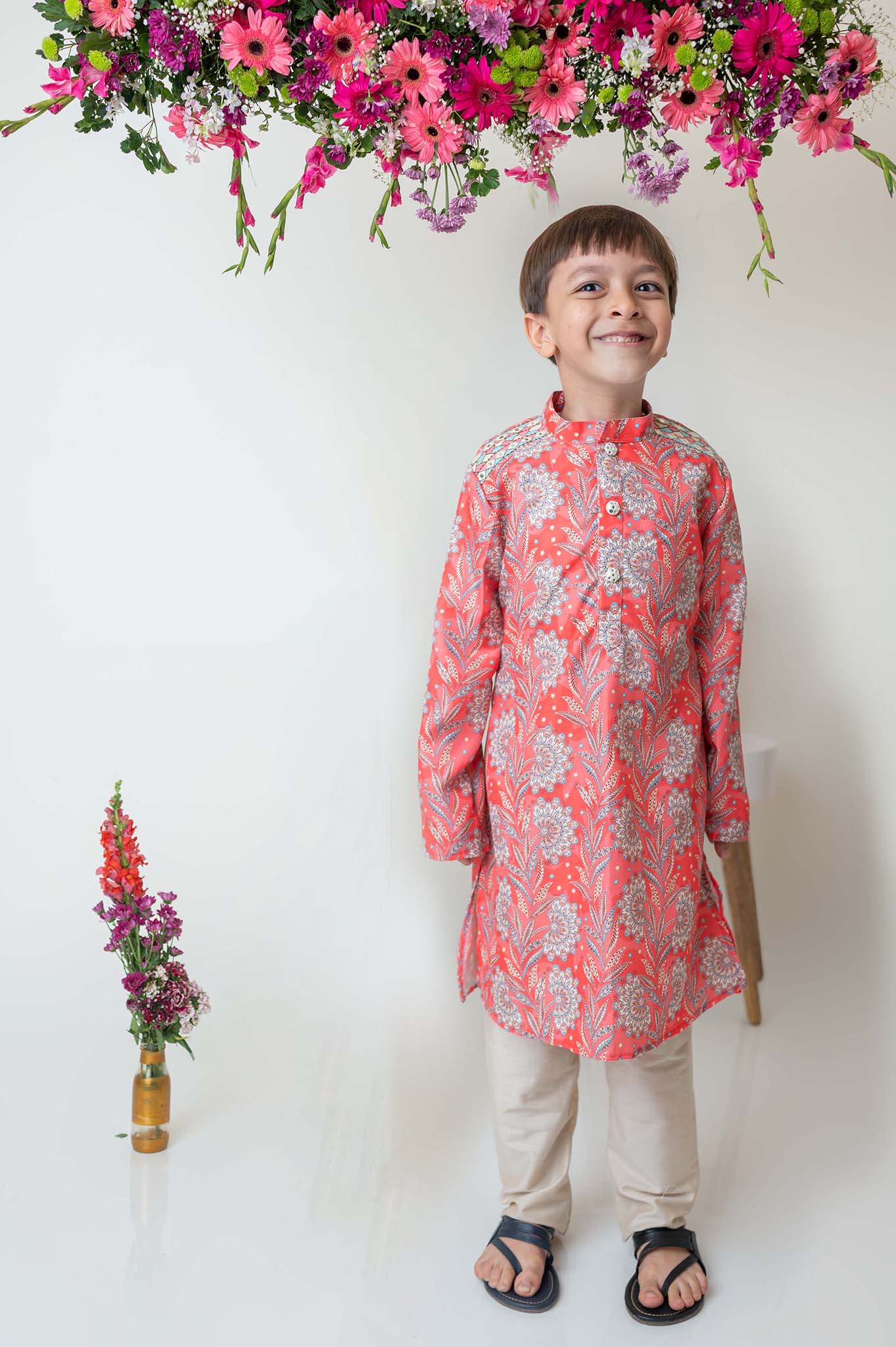 Paisley print kurta